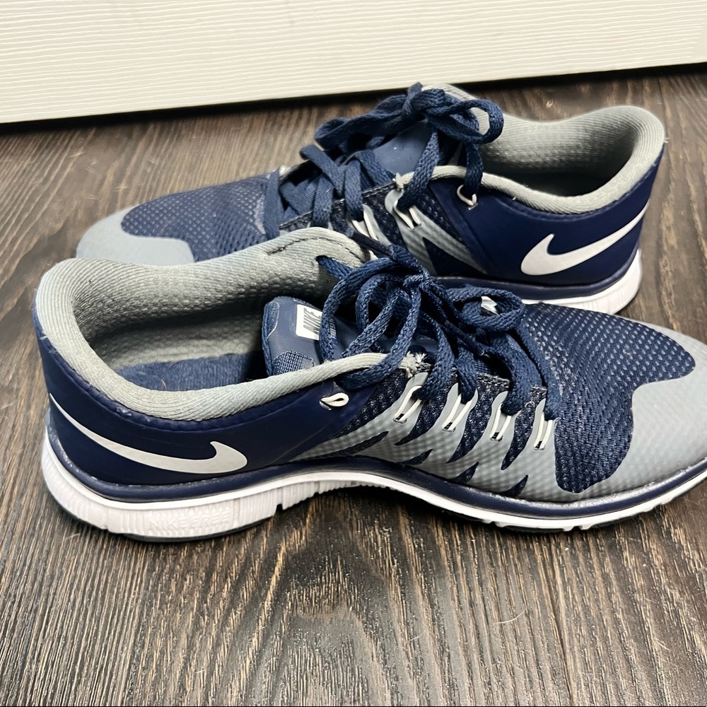 Nike Sneakers navy blue and gray
